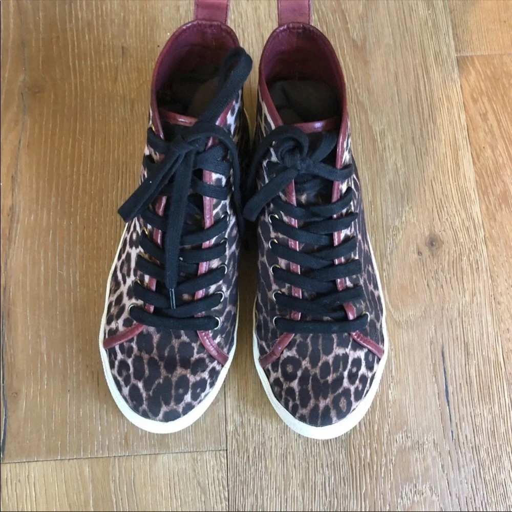 🔥🔥SALE🔥🔥ZIMMERMAN LEOPARD print sneakers Y2K sz 7 price firm!